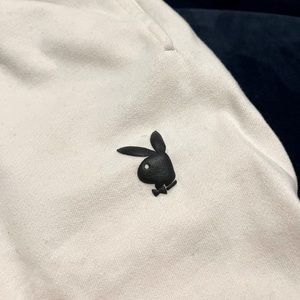 PAC SUN - Playboy Sweatpants - white